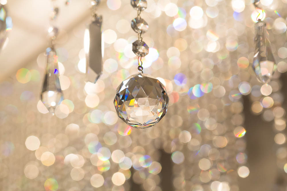 Elegant chandelier for the apartments
