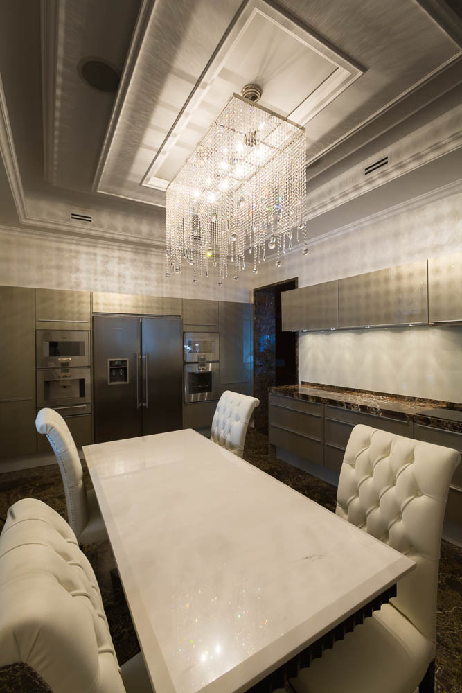 Modern chandelier for the apartments