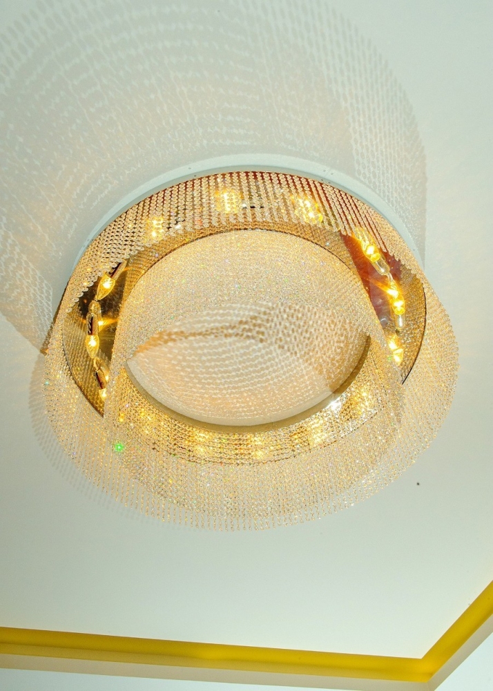 Modern crystal chandelier