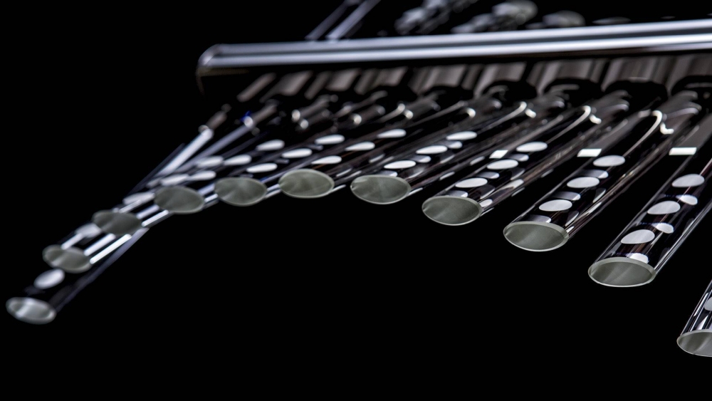 Modern metal lamp 