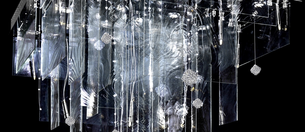 Elite abstract light fixture «Modern H90»