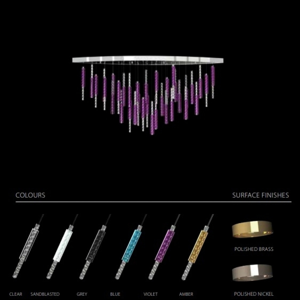 Chandelier FLARE 03 A – CH 0