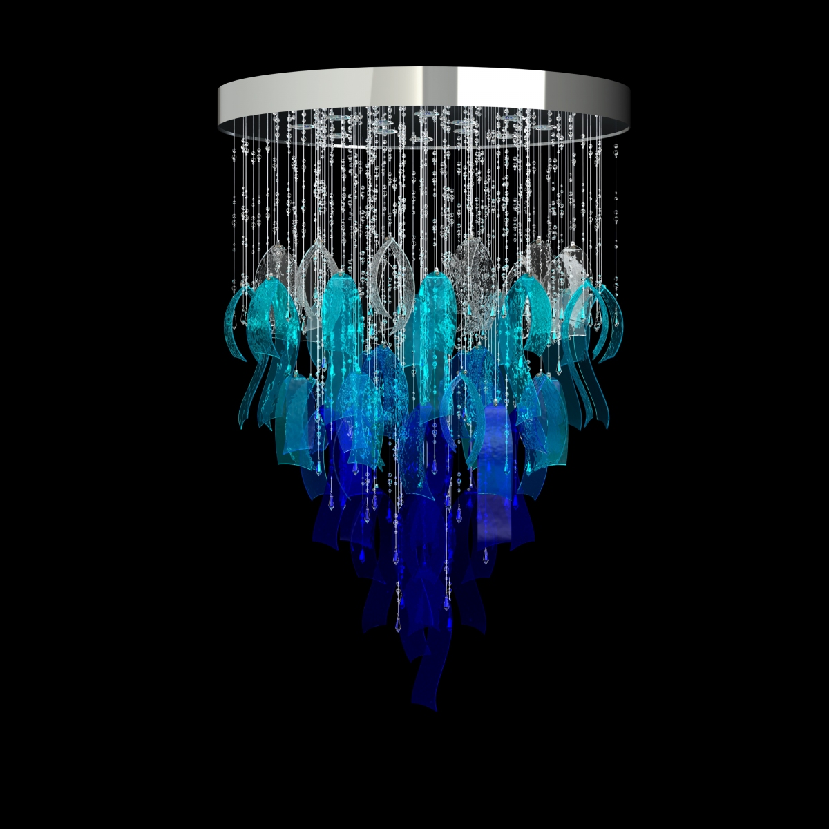 Chandelier ICEFALL 01 – CH