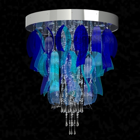 Chandelier ICEFALL 04 – CH